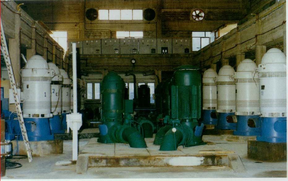 Athens Water Supply Company Tamesis Torrent Pumps